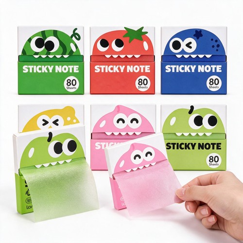 Confezione note adesive - confezione, 6