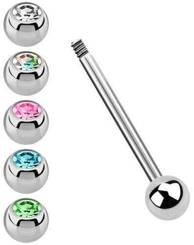 Set piercing alla lingua barra - piercing,