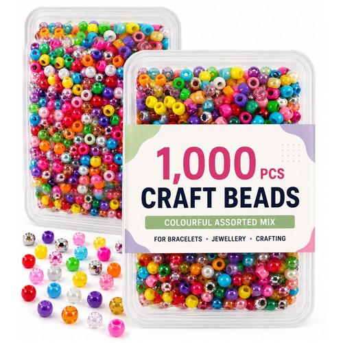 1000 perline pony 9x6 - , mm