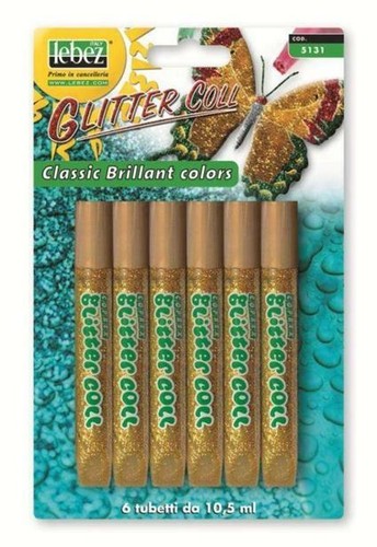 Glitter coll lebez confezione - coll,