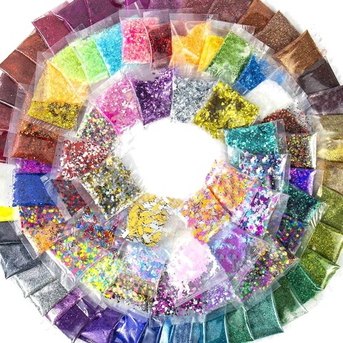 Confezione glitter assortiti - confezione,