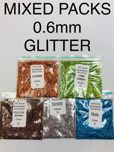 Glitter esagonale resistente