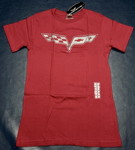 Corvette glitter logo donna - c6,