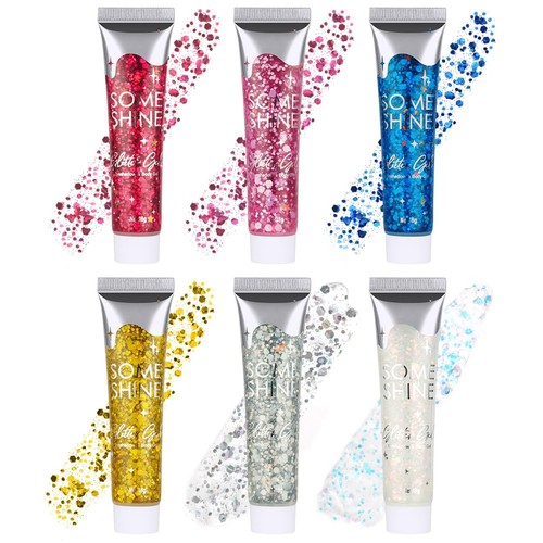 Glitter corpo gel pezzi - pezzi,
