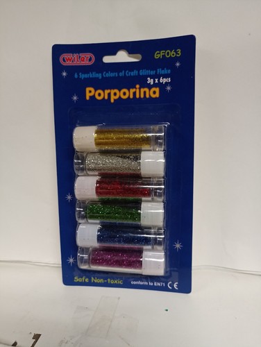 Blister glitter polvere 6 - glitter,