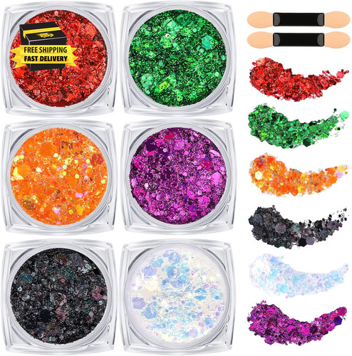 Colori body glitter viso - colori,