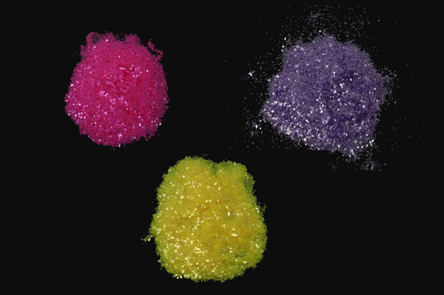Barattolo glitter fluorescente - glitter,