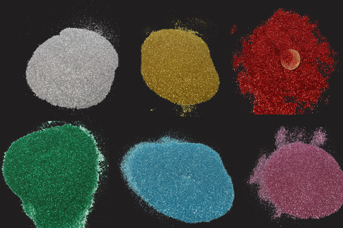 Barattolo glitter colori