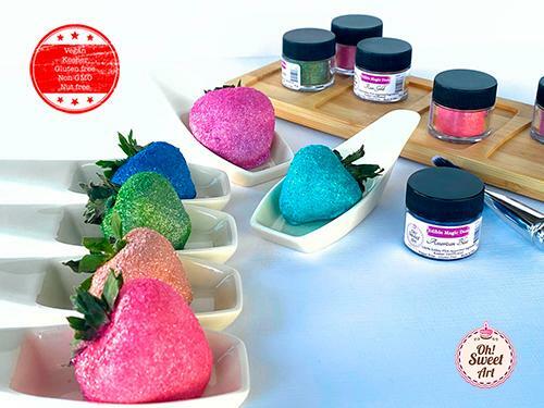 Polvere glitter commestibile - glitter,