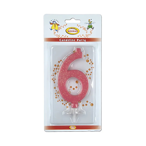 Candelina numero rosa - candelina,