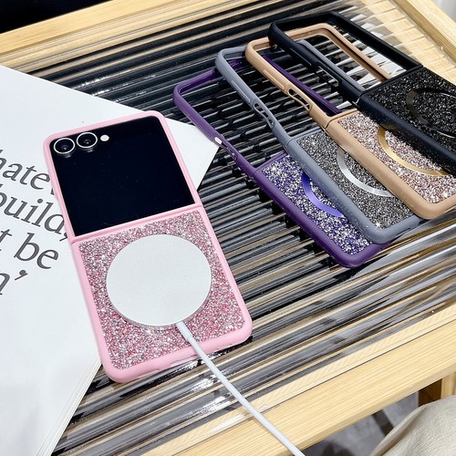 Custodia magnetica tpu glitter - tpu,