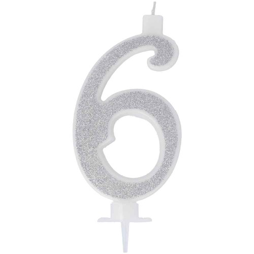 Candelina compleanno numero - , 6