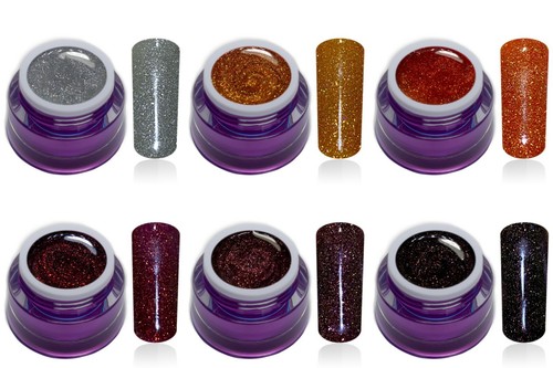 Gel colorante glitter colori - gel,