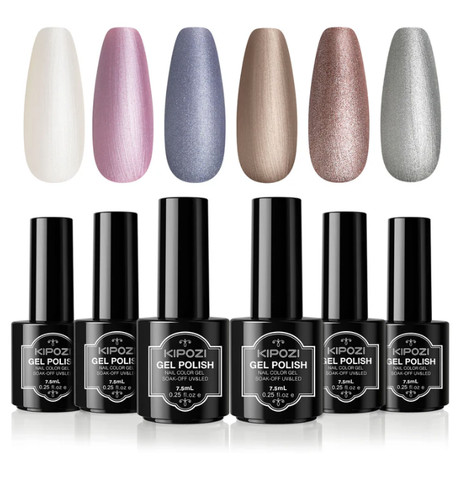 Kipozi set smalto gel - gel, glitter