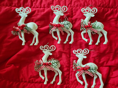 5pz renne appendere vintage - 5pz,